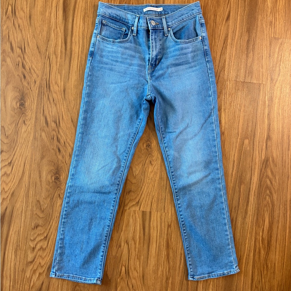 Levi’s 724 High Rise Straight Crop